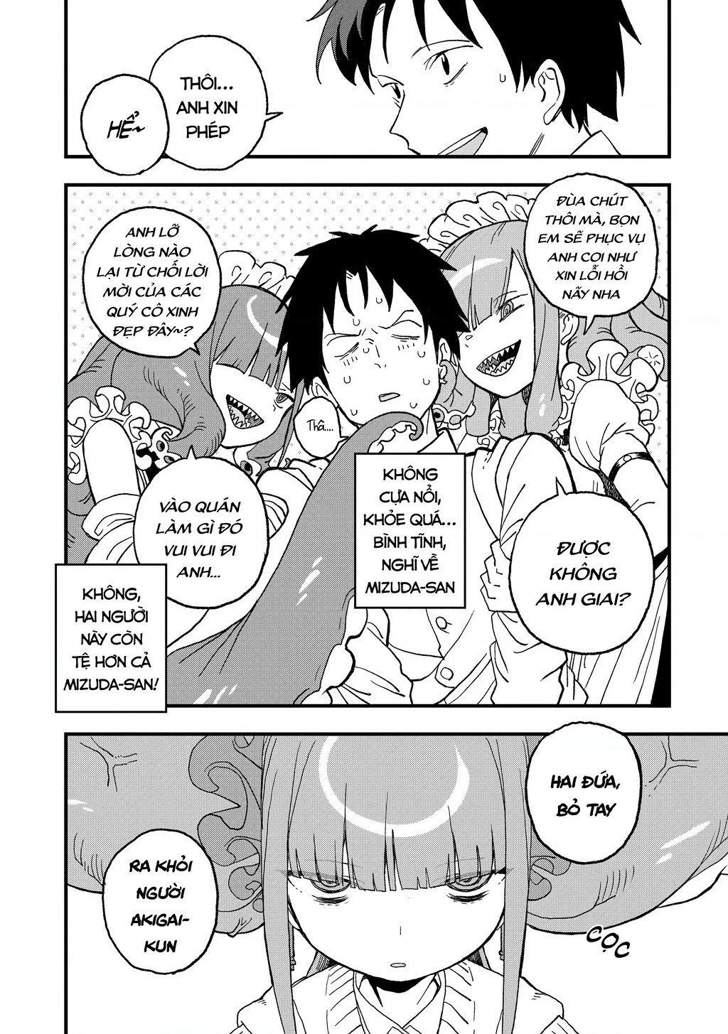 Không thể thoát khỏi Mizudako-chan! Chapter 15 - 9