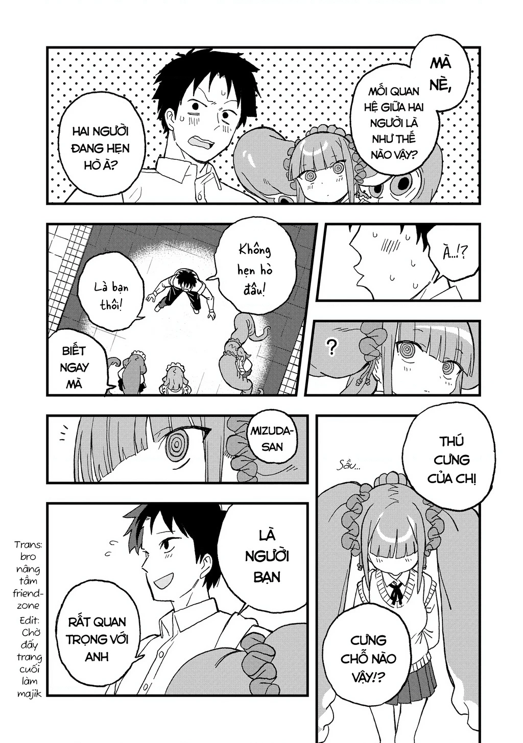 Không thể thoát khỏi Mizudako-chan! Chapter 15 - 11