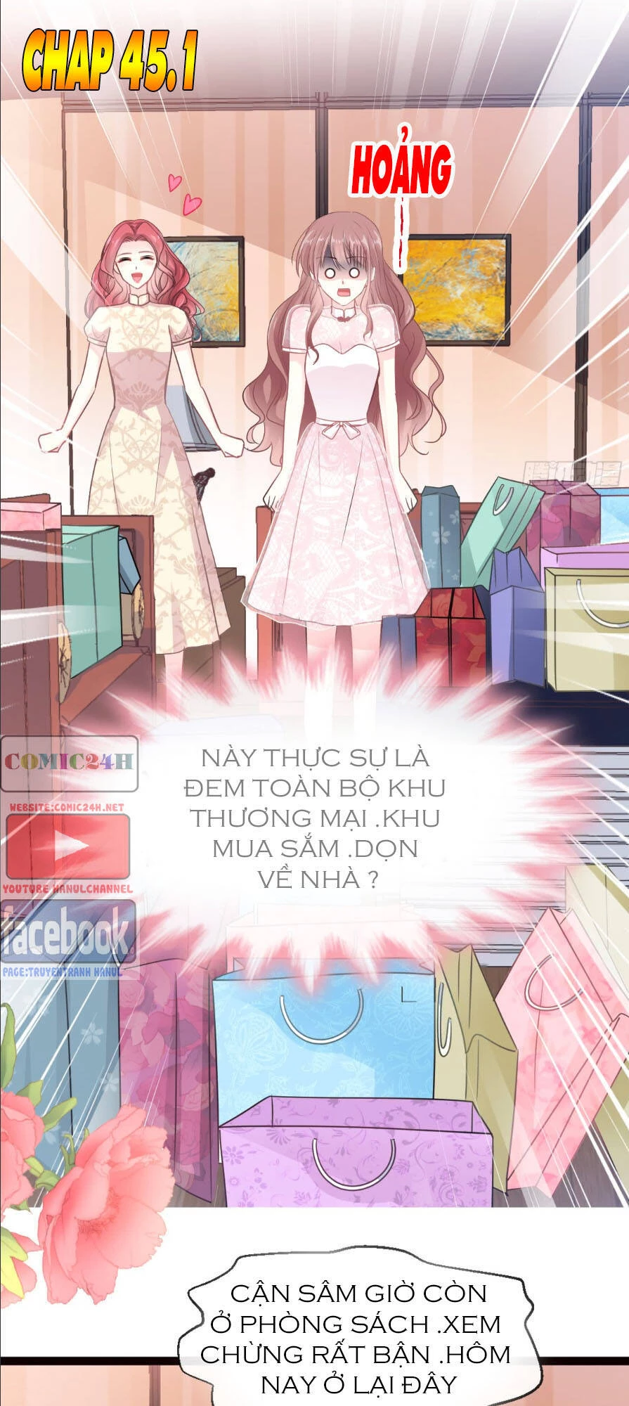 Bá Đạo Tổng Tài Nhẹ Nhàng Yêu Chapter 45.1 - 2