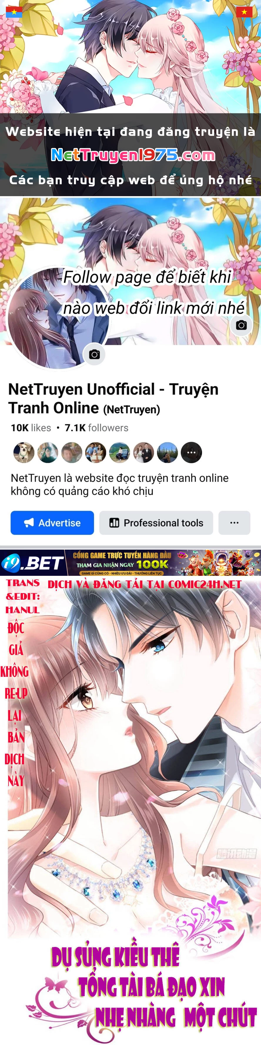 Bá Đạo Tổng Tài Nhẹ Nhàng Yêu Chapter 55.1 - 1