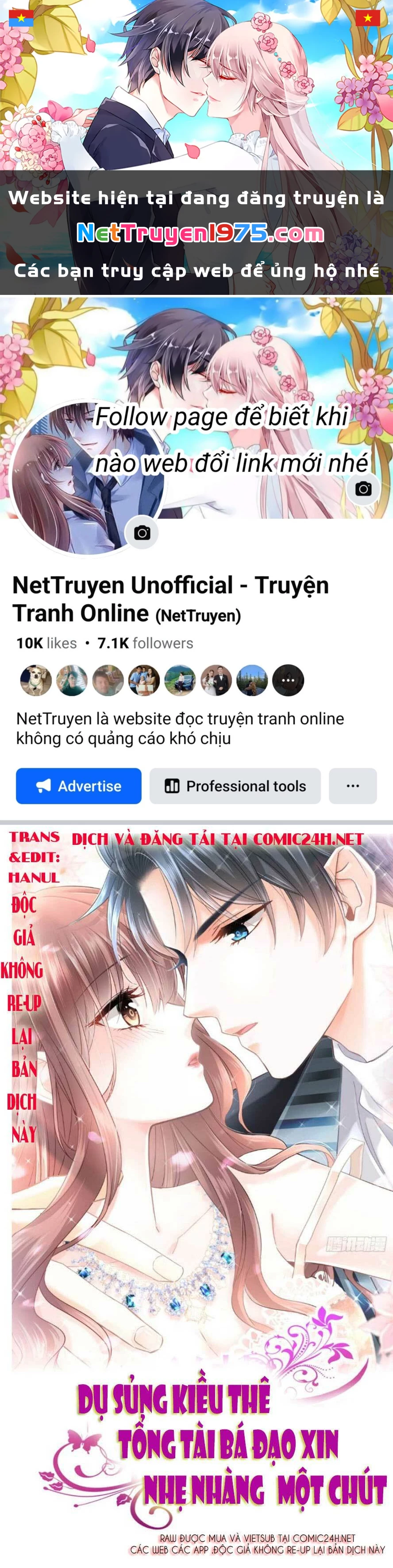 Bá Đạo Tổng Tài Nhẹ Nhàng Yêu Chapter 115.1 - 1