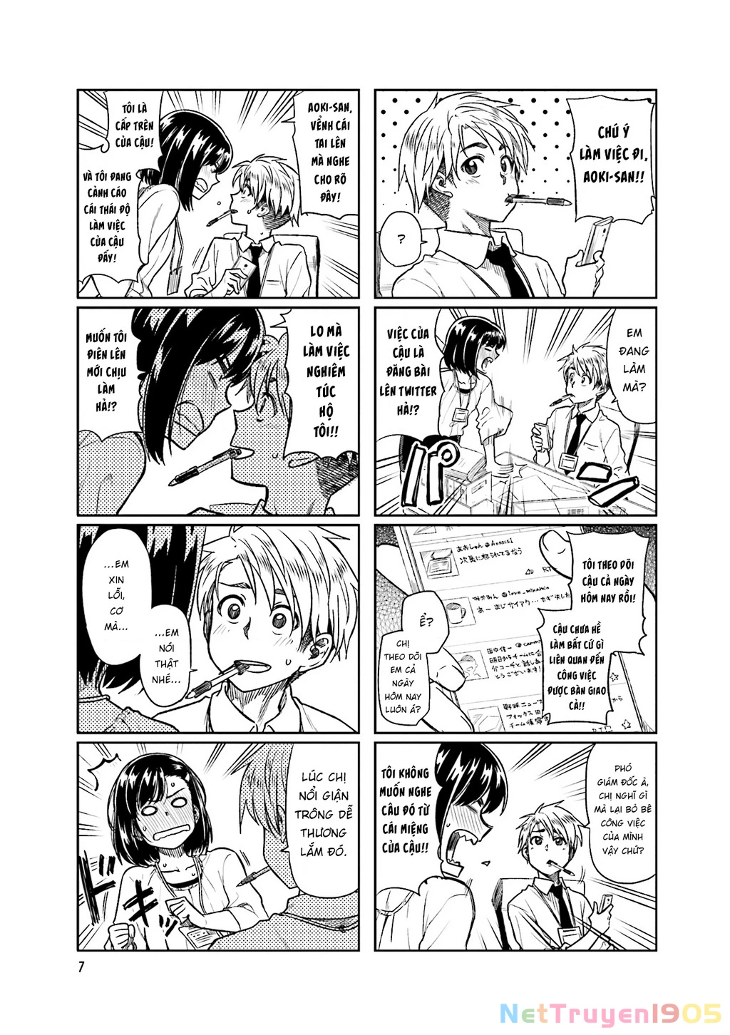 Tôi Muốn Được Chọc Ghẹo Bà Sếp Dễ Thương Của Mình Chapter 1 - 9