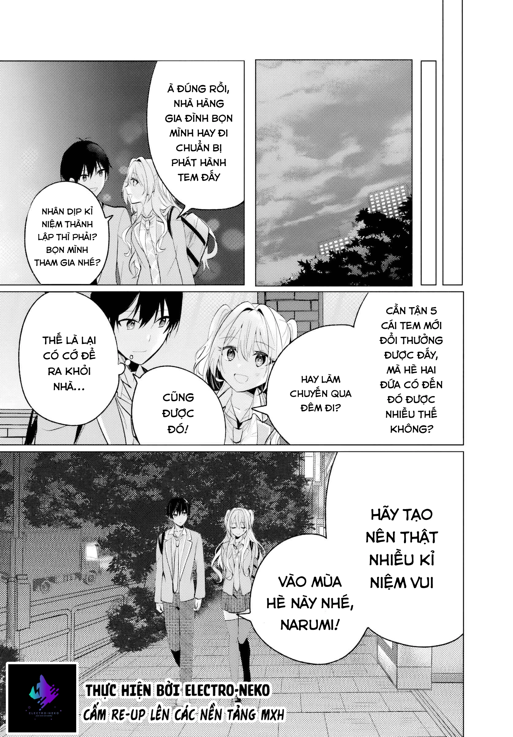 Sau giờ học, tại quán ăn gia đình, với cô bạn cùng lớp Chapter 6.2 - 20