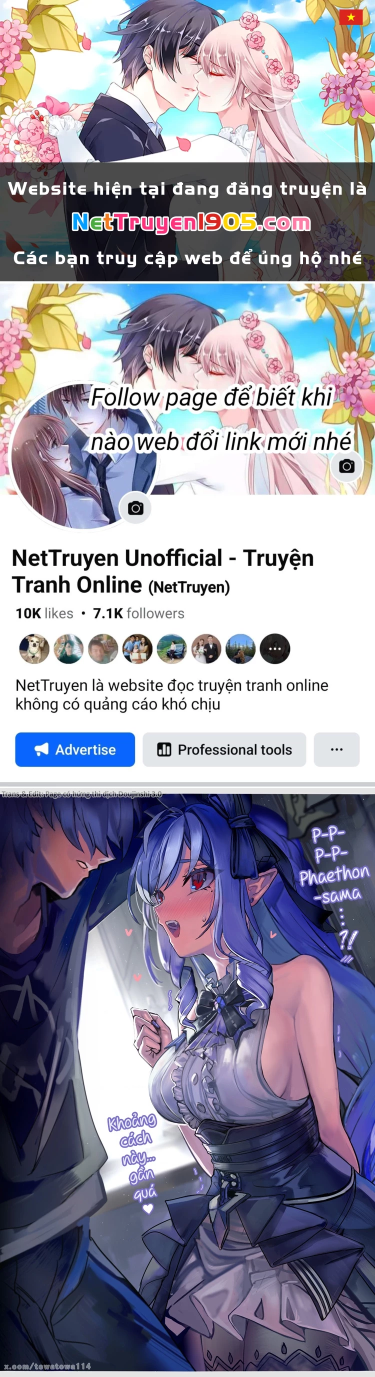 Tuyển tập truyện dịch của Page có hứng thì dịch Doujinshi Chapter 764 - 1