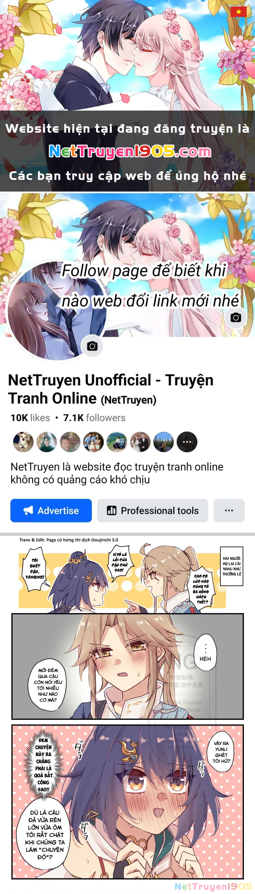 Tuyển tập truyện dịch của Page có hứng thì dịch Doujinshi Chapter 768 - 1