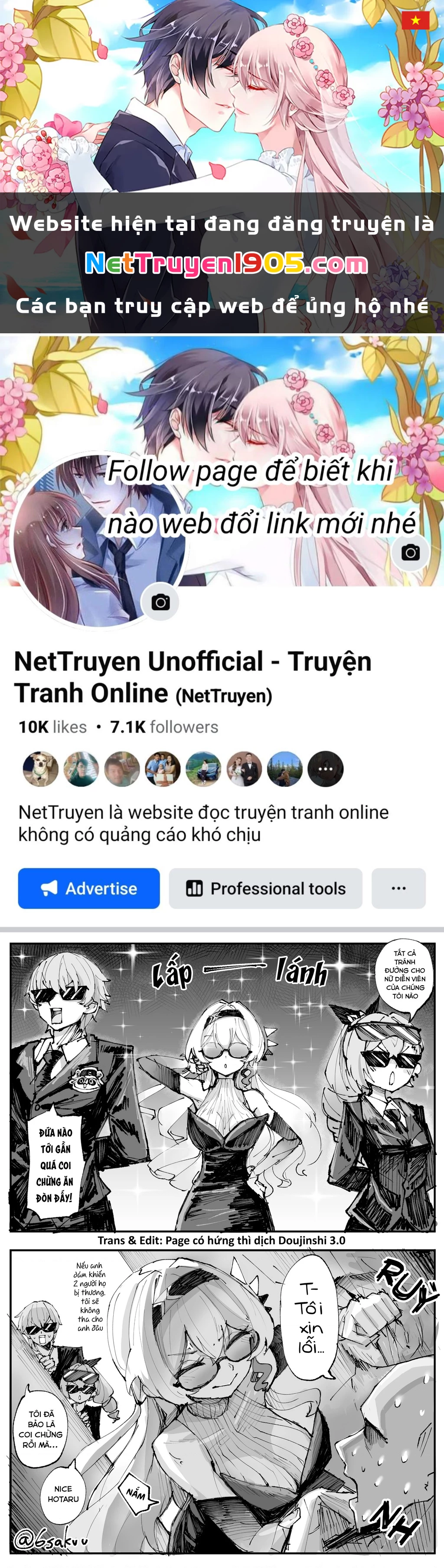 Tuyển tập truyện dịch của Page có hứng thì dịch Doujinshi Chapter 772 - 1