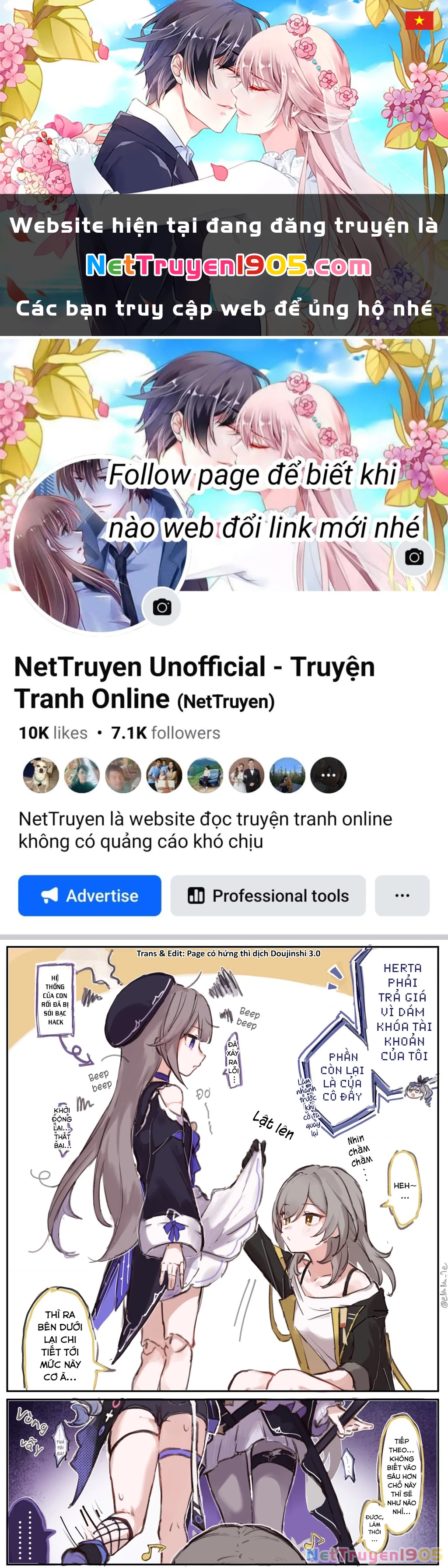 Tuyển tập truyện dịch của Page có hứng thì dịch Doujinshi Chapter 784 - 1