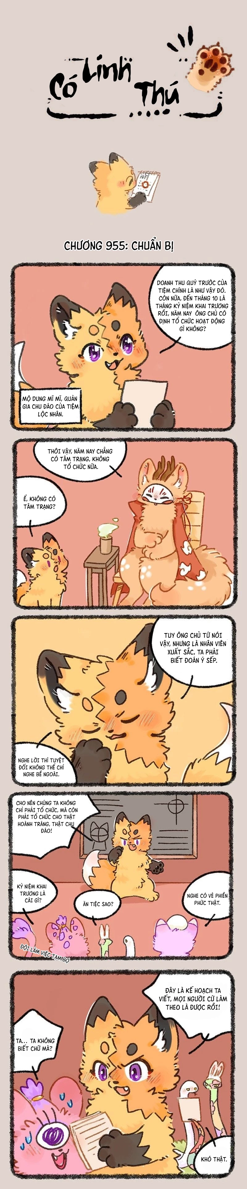 Có Linh Thú Chapter 955 - 1