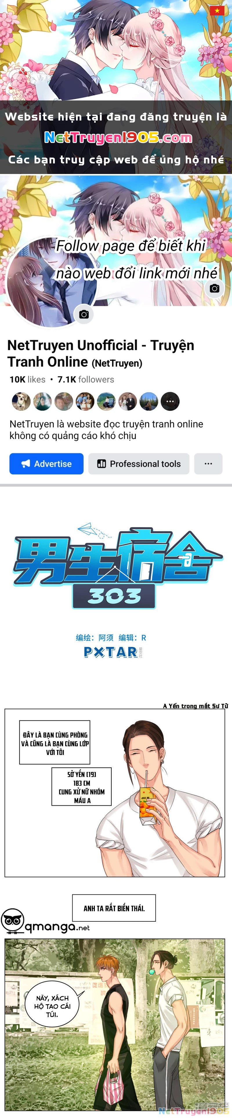 Ký Túc Xá Nam Phòng 303 Chapter 2 - 1