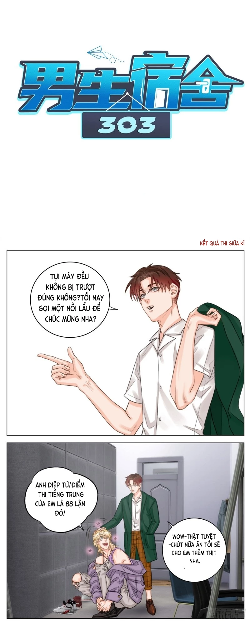 Ký Túc Xá Nam Phòng 303 Chapter 3 - 4