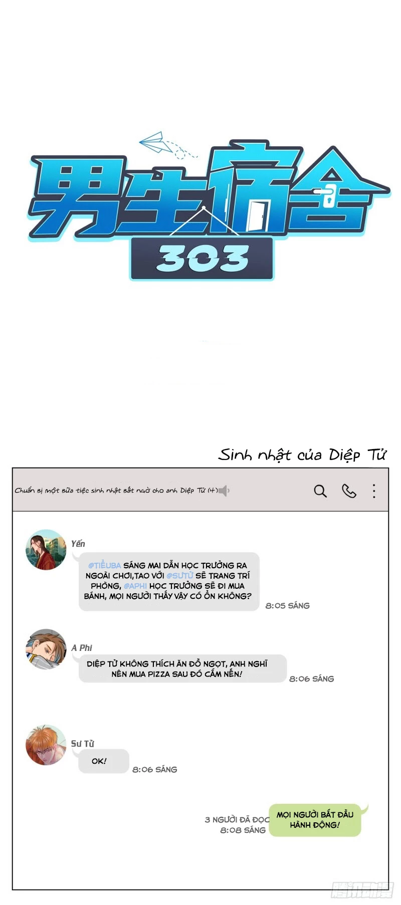 Ký Túc Xá Nam Phòng 303 Chapter 16 - 15