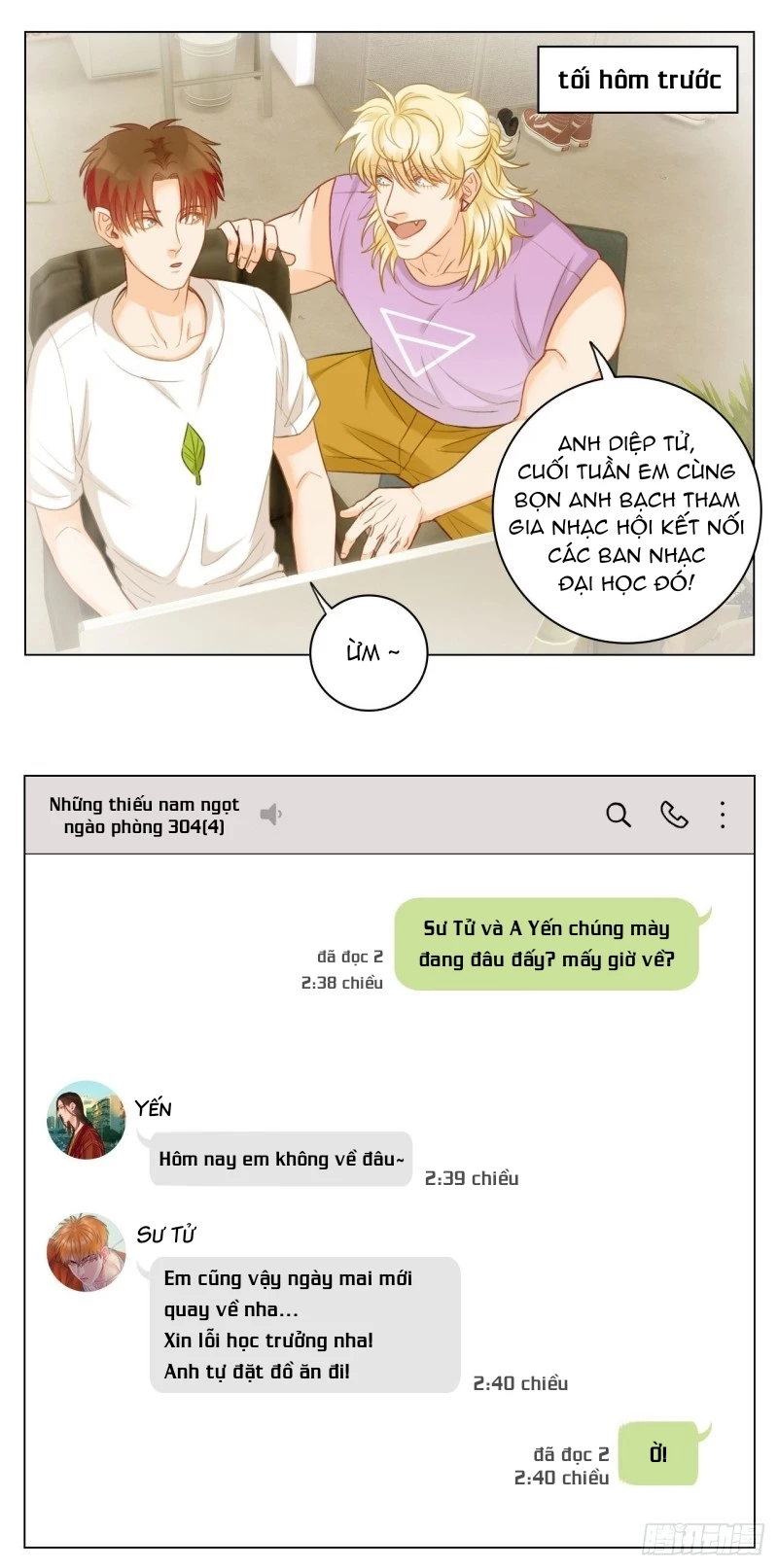 Ký Túc Xá Nam Phòng 303 Chapter 25 - 2