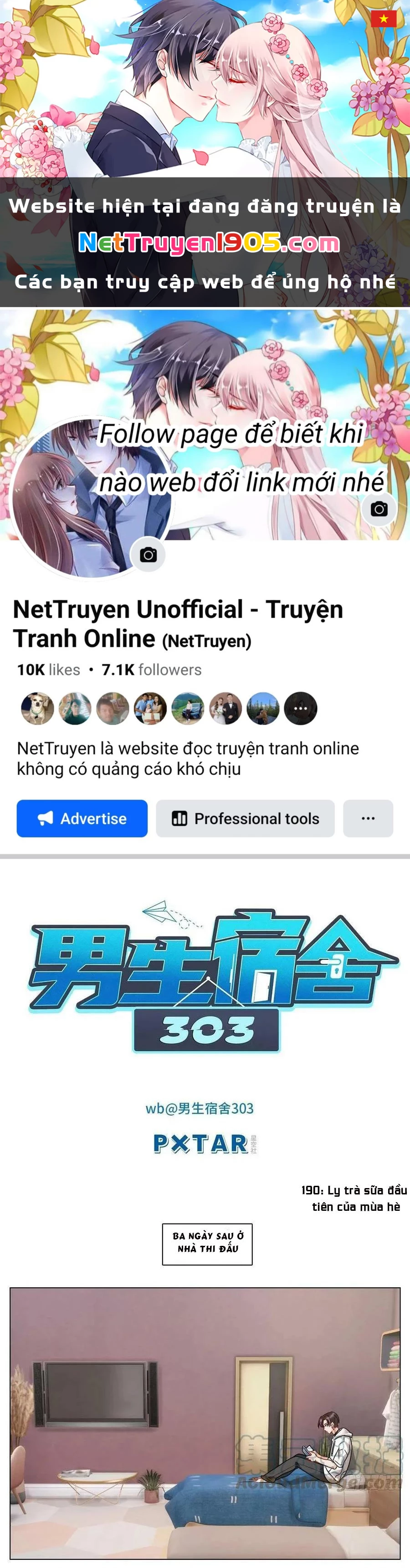 Ký Túc Xá Nam Phòng 303 Chapter 190 - 1