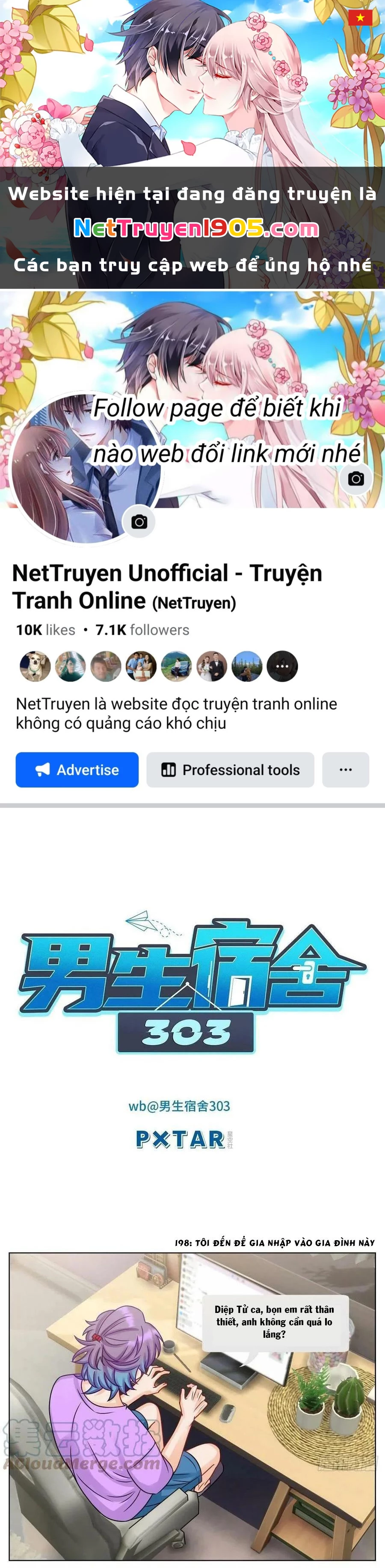 Ký Túc Xá Nam Phòng 303 Chapter 198 - 1