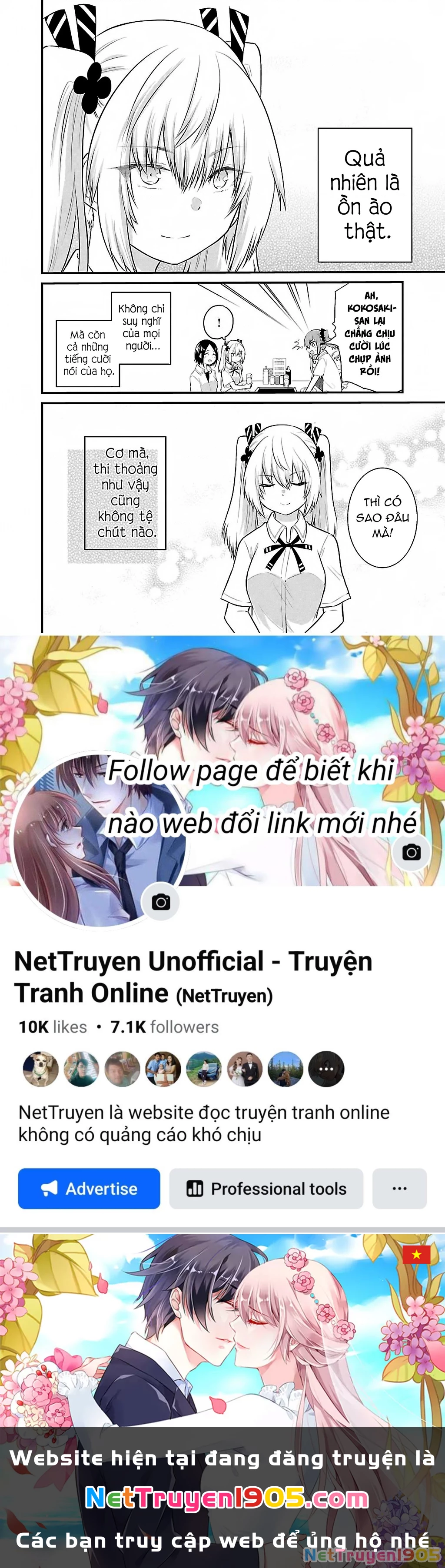 Cô bạn bị mất đi giọng nói luôn nghĩ rằng "Cậu ấy dịu dàng thật đấy" Chapter 40.4 - Trang 2