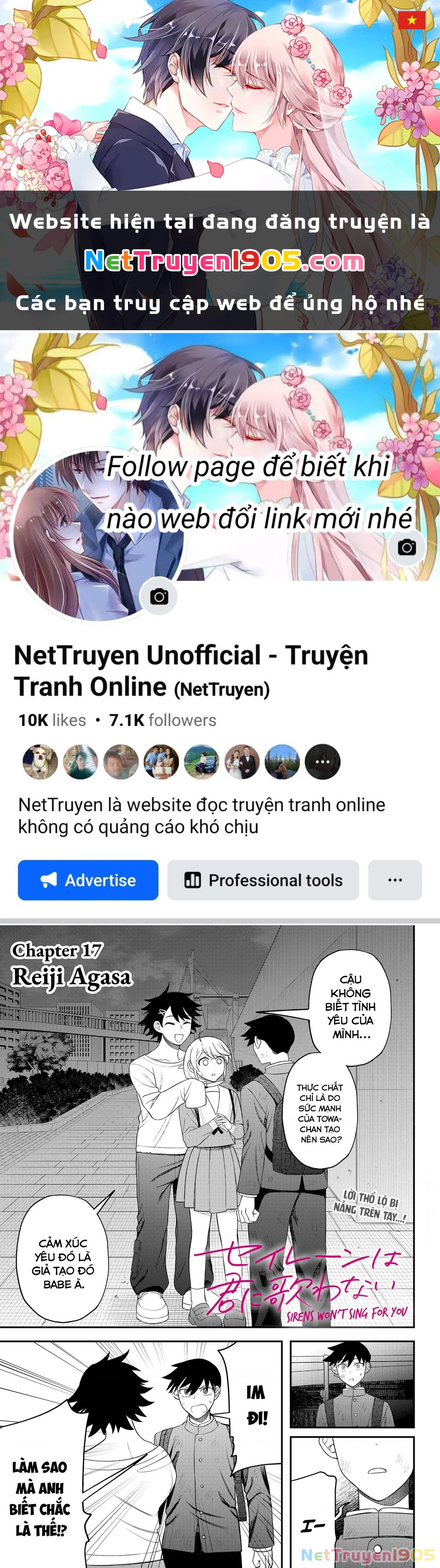 Nàng nhân ngư sẽ không cất tiếng hát Chapter 17 - 1
