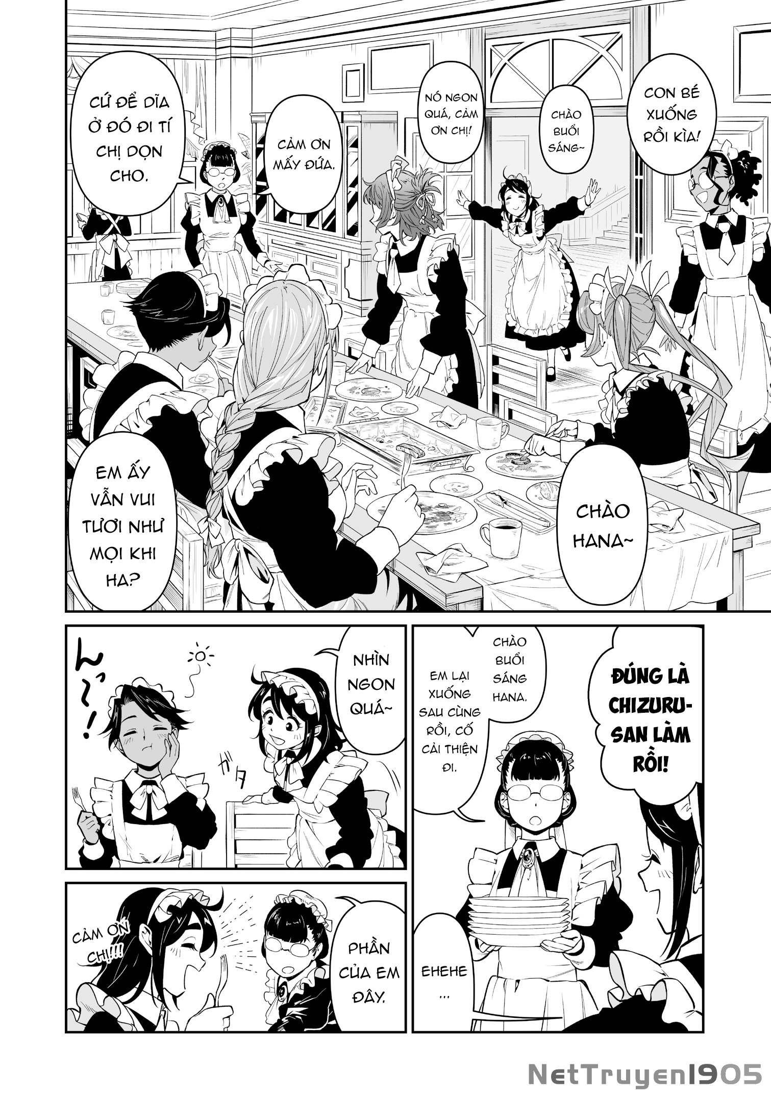 Nàng Hầu Gái Trượt Ván Chapter 1 - 6