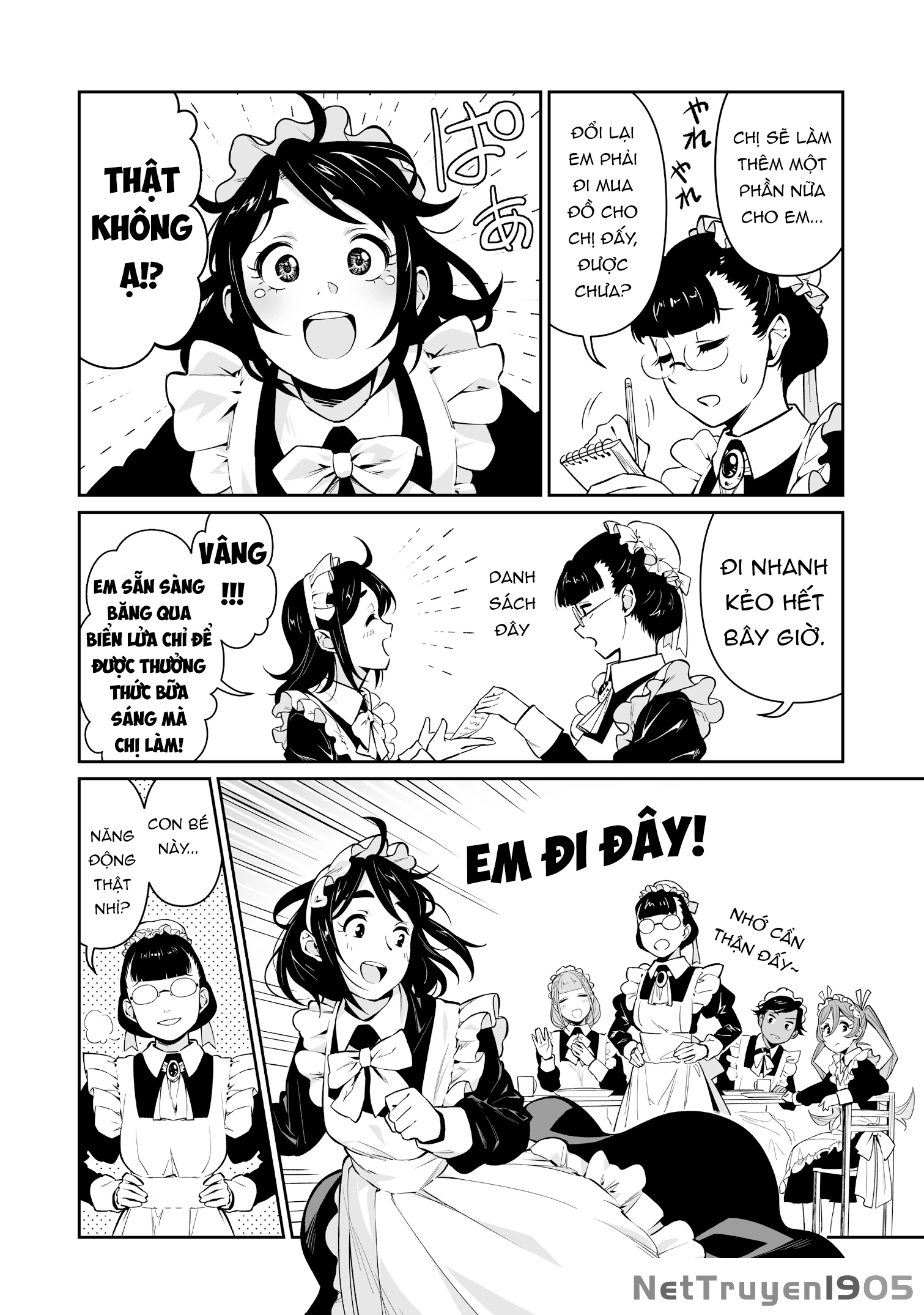 Nàng Hầu Gái Trượt Ván Chapter 1 - 8