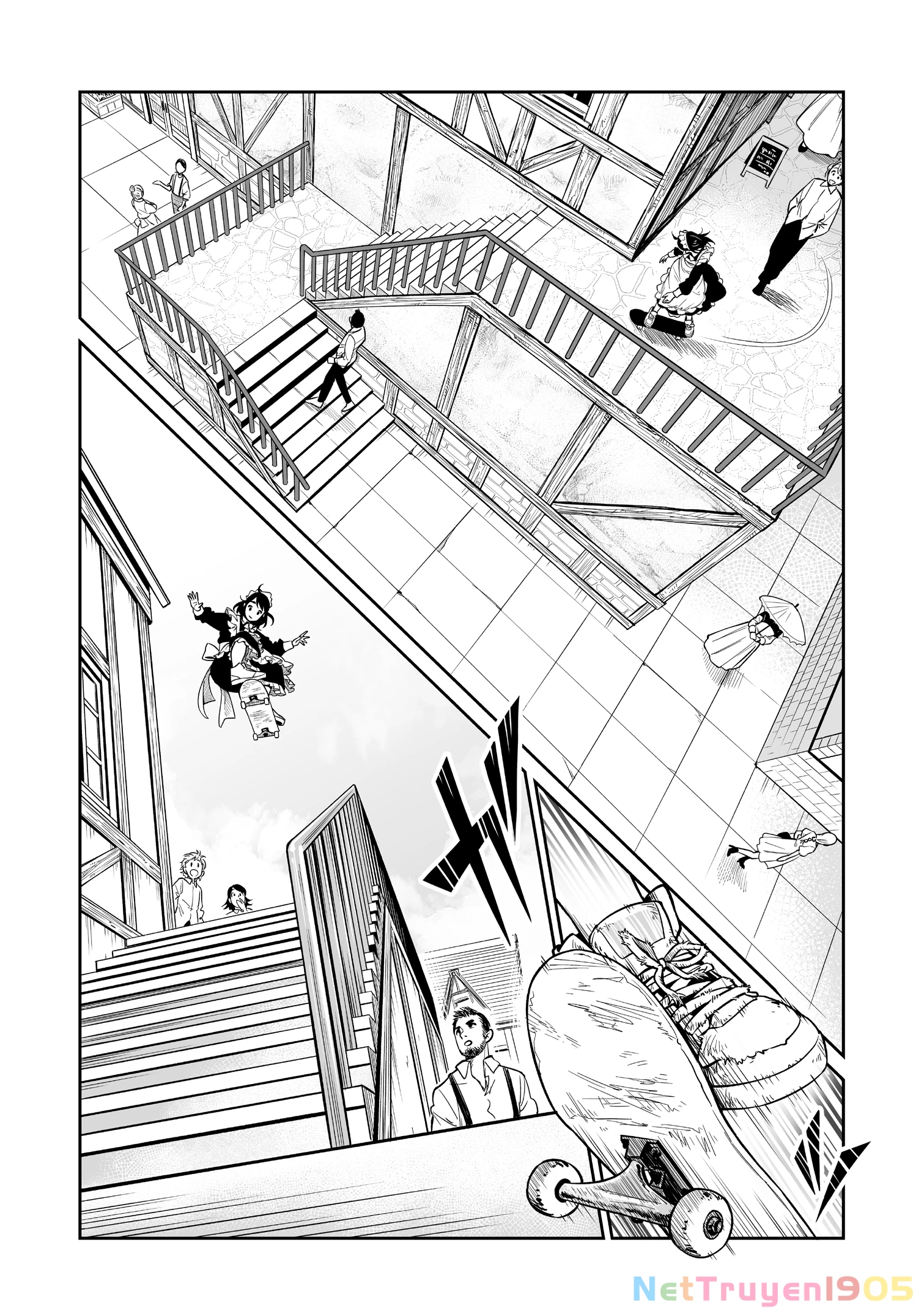 Nàng Hầu Gái Trượt Ván Chapter 1 - 12