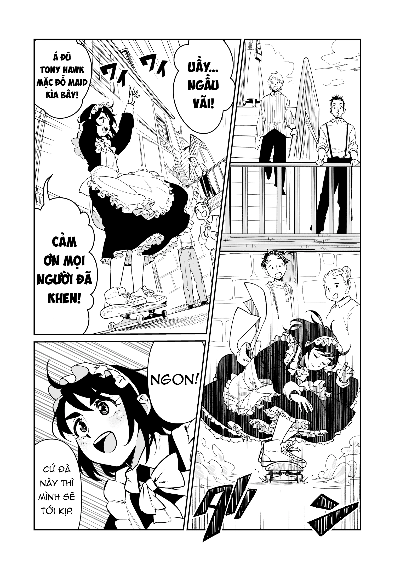 Nàng Hầu Gái Trượt Ván Chapter 1 - 14