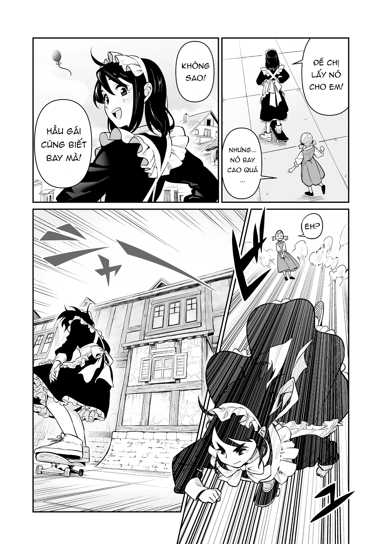 Nàng Hầu Gái Trượt Ván Chapter 1 - 16