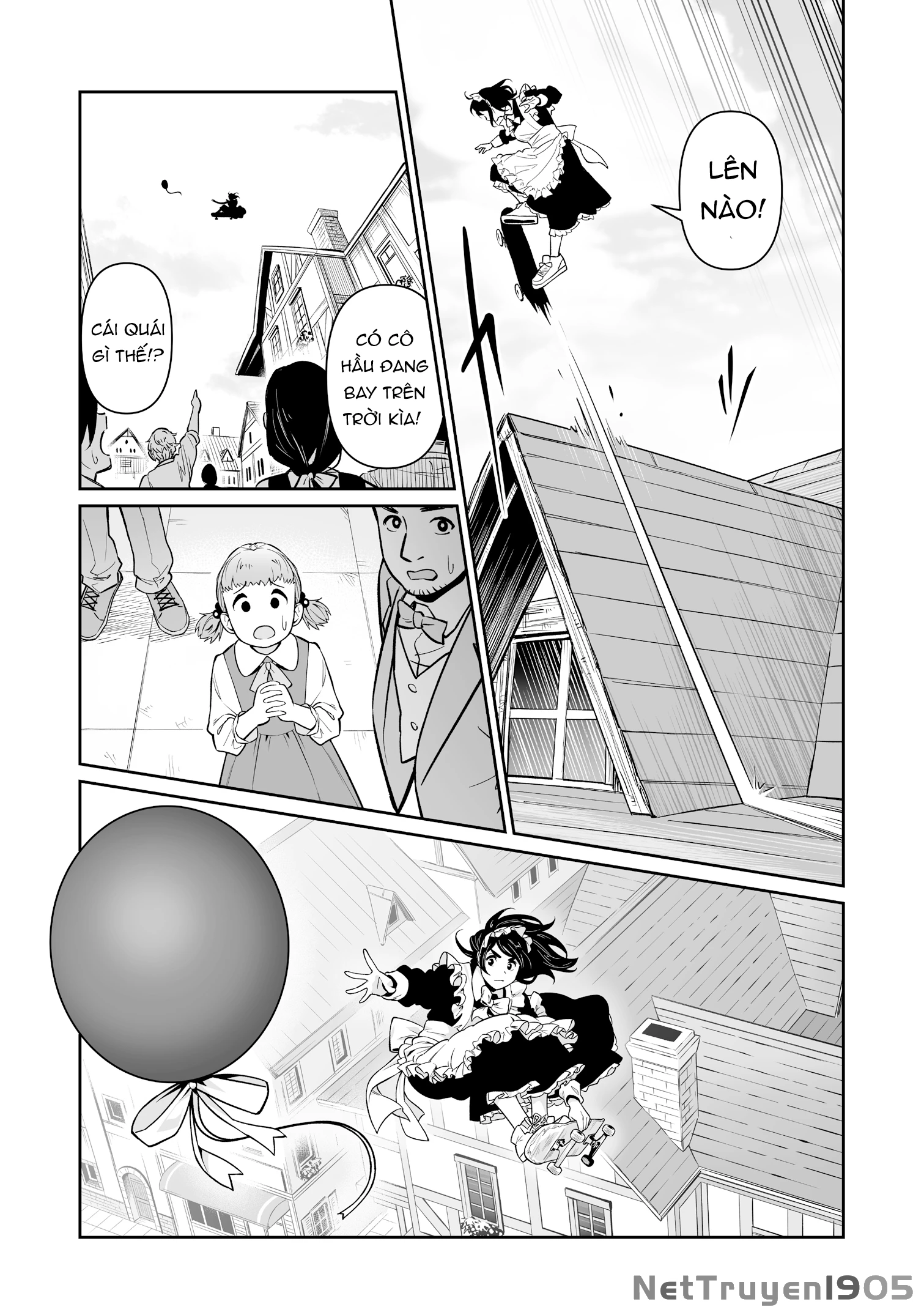 Nàng Hầu Gái Trượt Ván Chapter 1 - 17