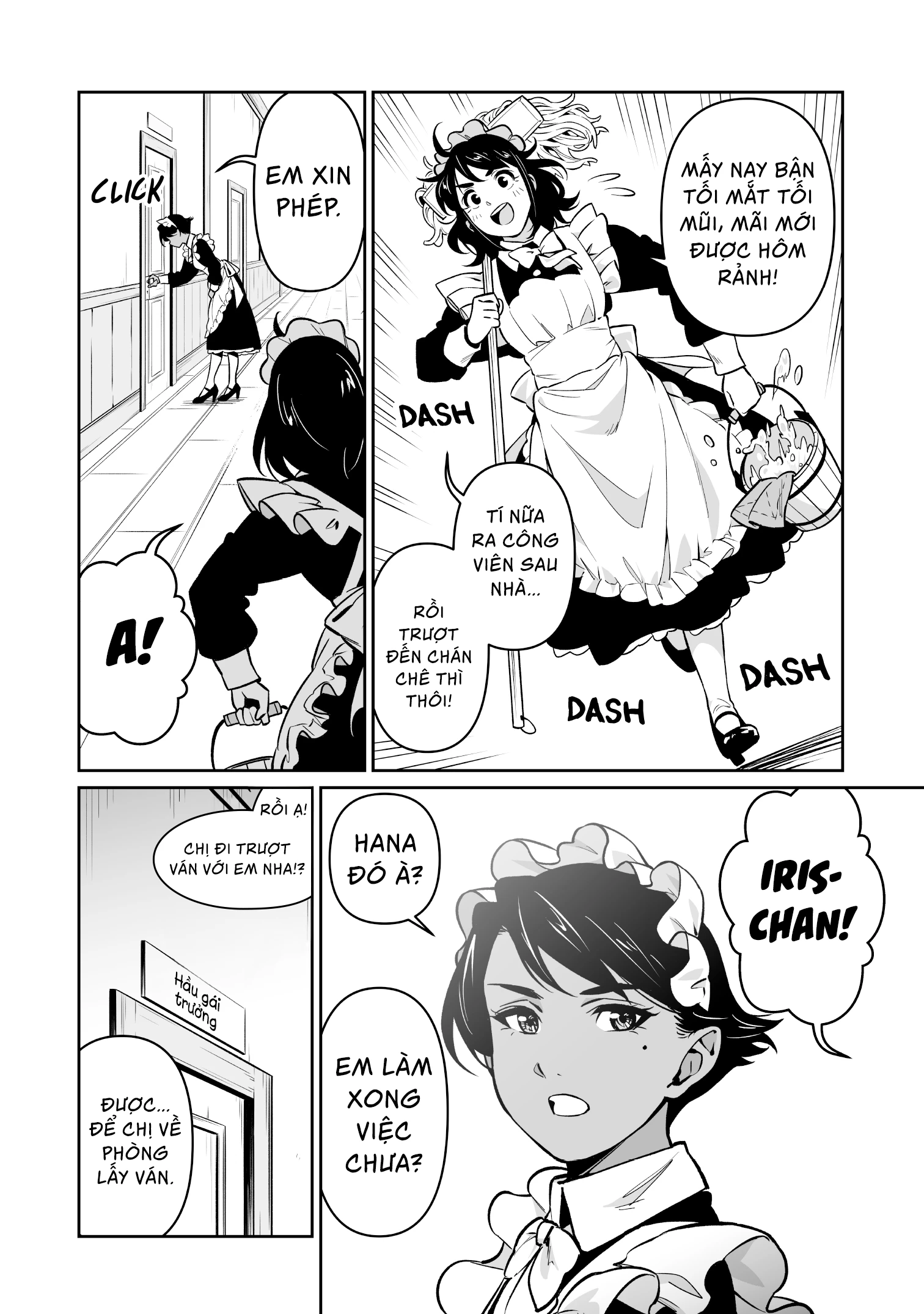 Nàng Hầu Gái Trượt Ván Chapter 2 - 2