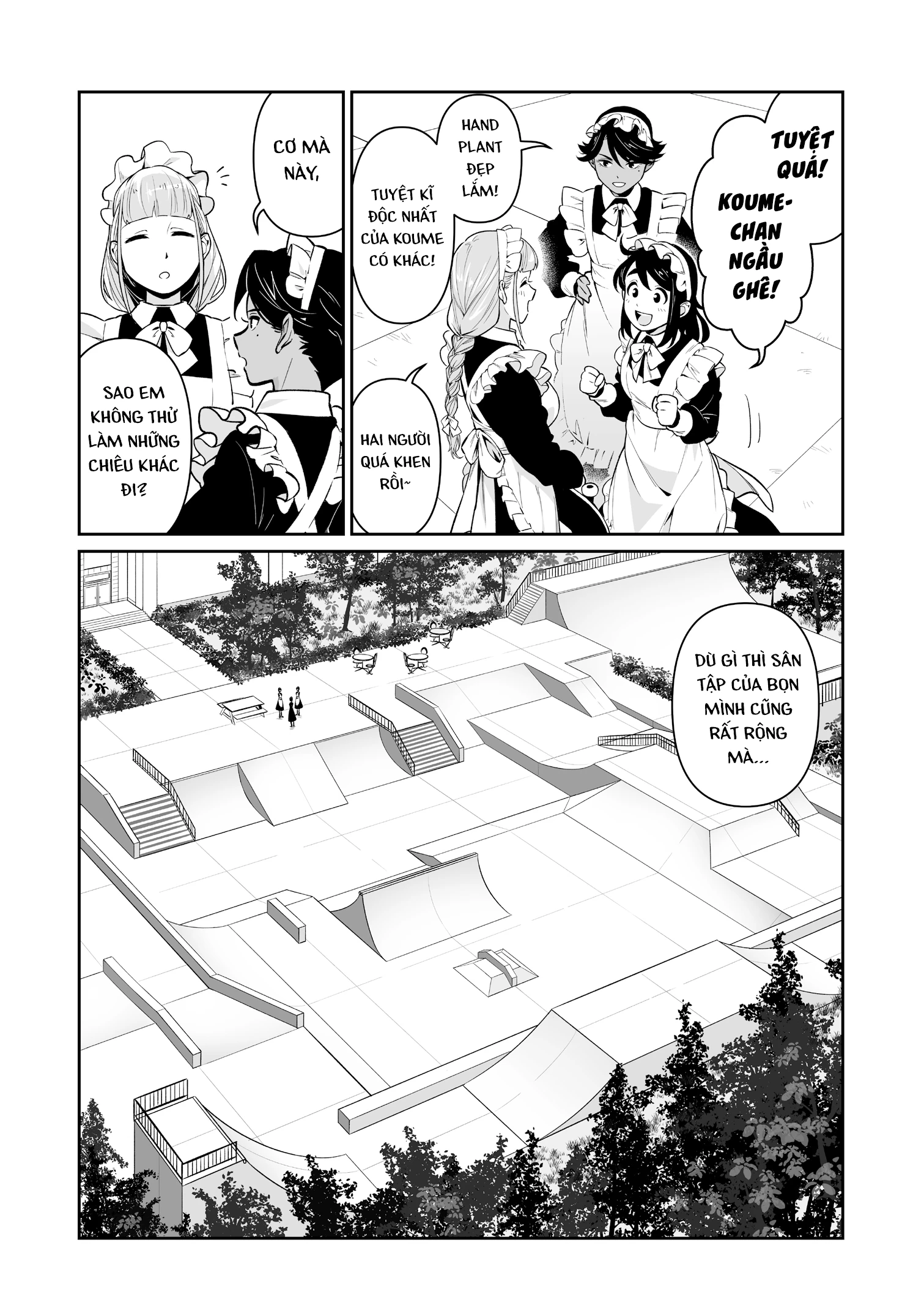 Nàng Hầu Gái Trượt Ván Chapter 3 - 4
