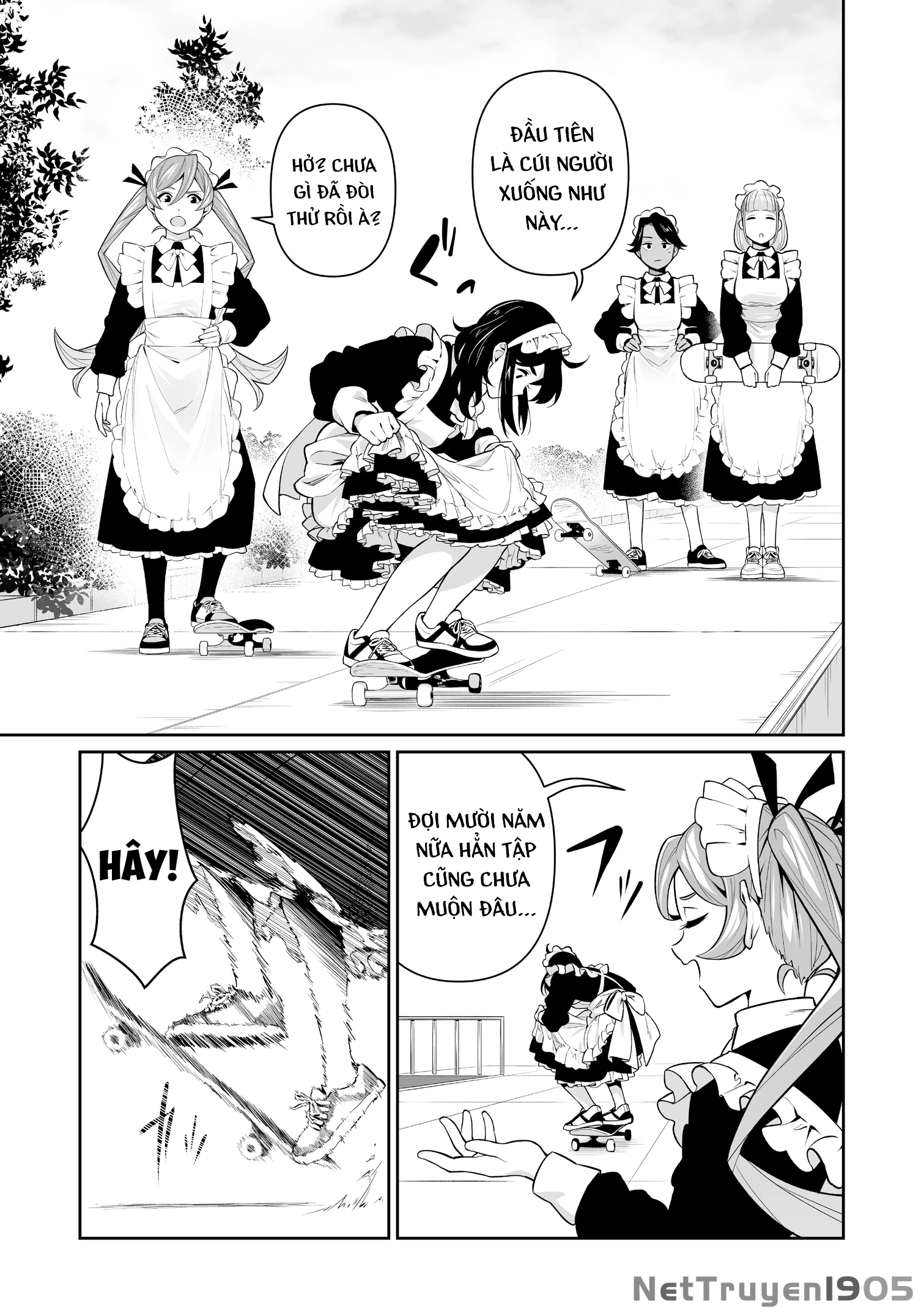 Nàng Hầu Gái Trượt Ván Chapter 3 - 10