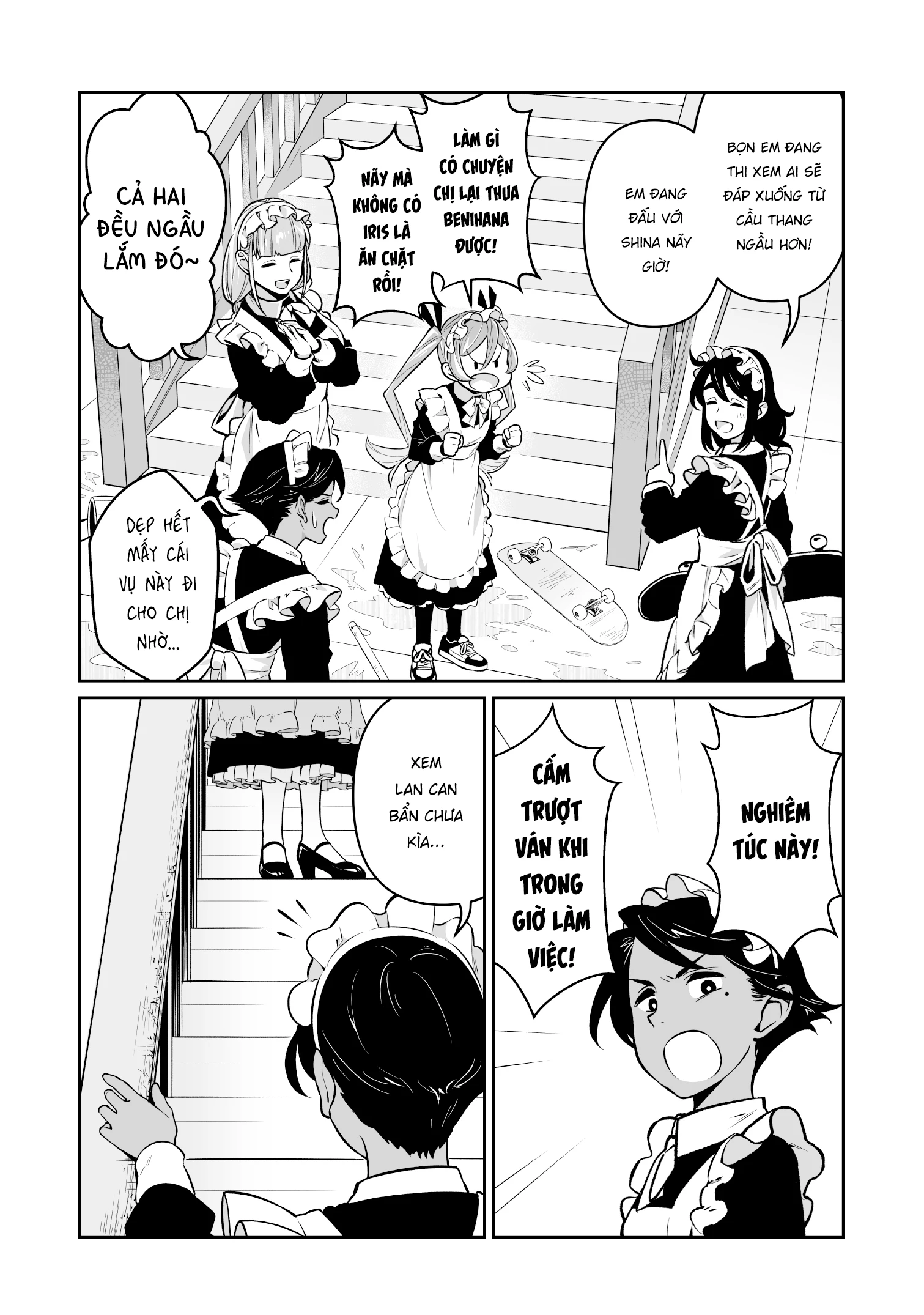 Nàng Hầu Gái Trượt Ván Chapter 4 - 5