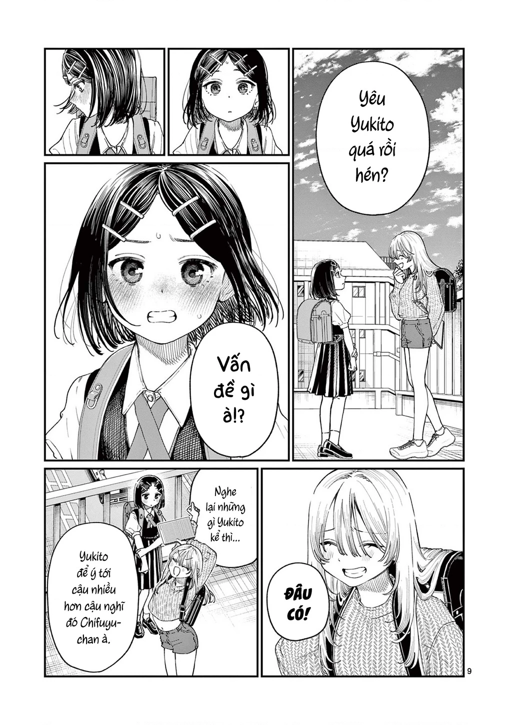 Tình yêu màu Lam nhà Wakaba Chapter 19 - 9
