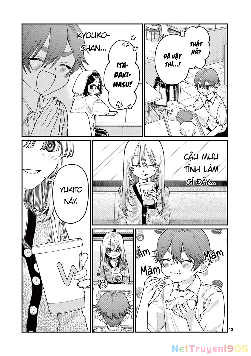 Tình yêu màu Lam nhà Wakaba Chapter 19 - 13