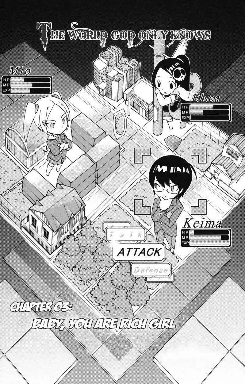 Thế giới chỉ có Thánh thần biết Chapter 3 - 1