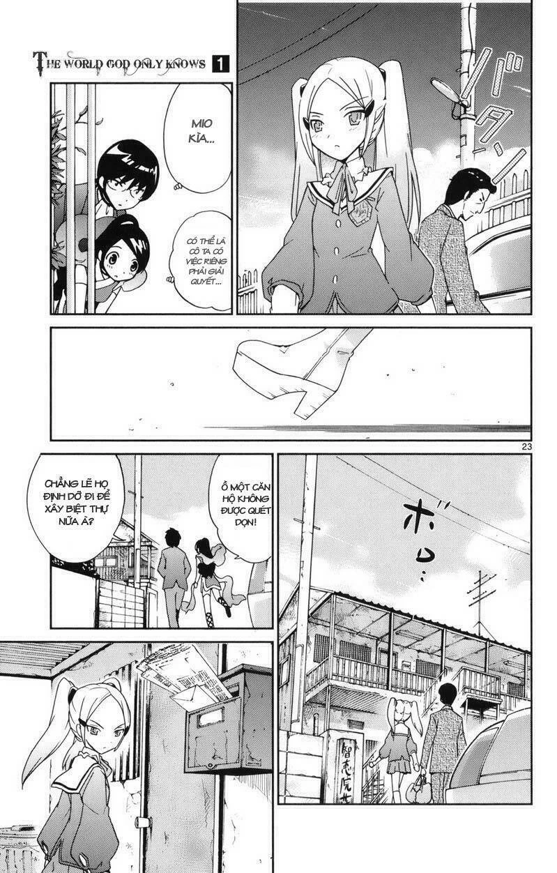 Thế giới chỉ có Thánh thần biết Chapter 3 - 22