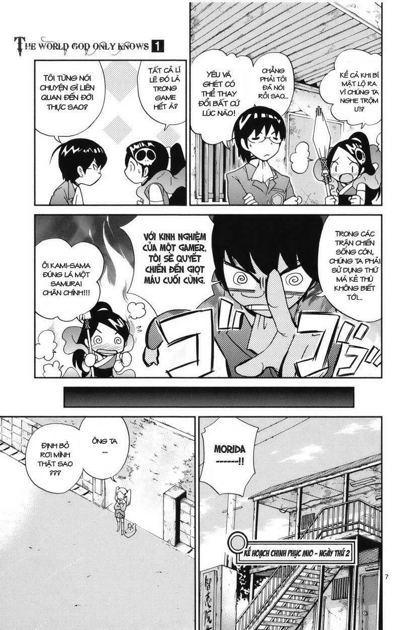 Thế giới chỉ có Thánh thần biết Chapter 4 - 7