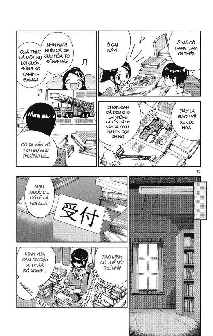 Thế giới chỉ có Thánh thần biết Chapter 14 - 15