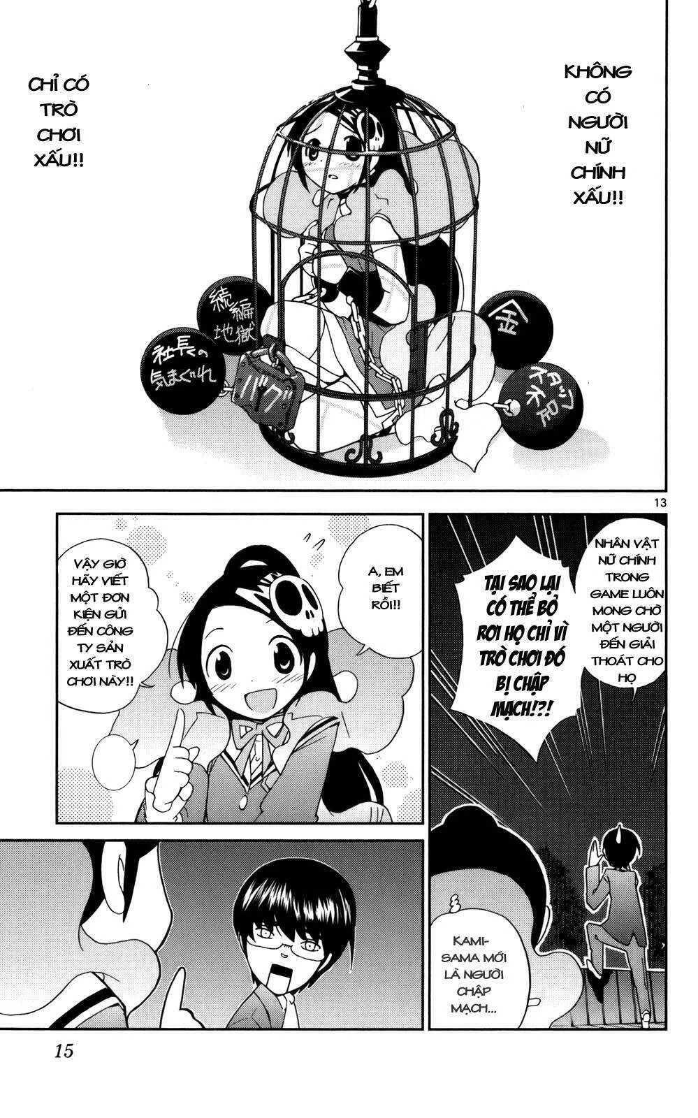Thế giới chỉ có Thánh thần biết Chapter 17 - 14