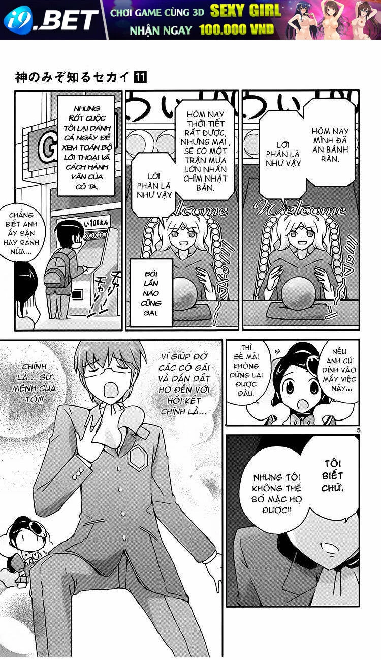 Thế giới chỉ có Thánh thần biết Chapter 104 - 5