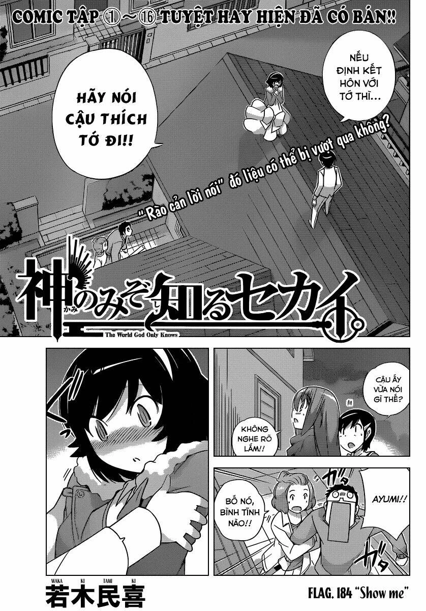 Thế giới chỉ có Thánh thần biết Chapter 184 - 1