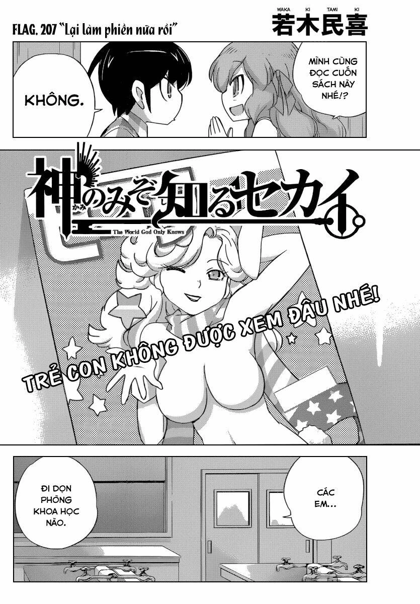 Thế giới chỉ có Thánh thần biết Chapter 207 - 2