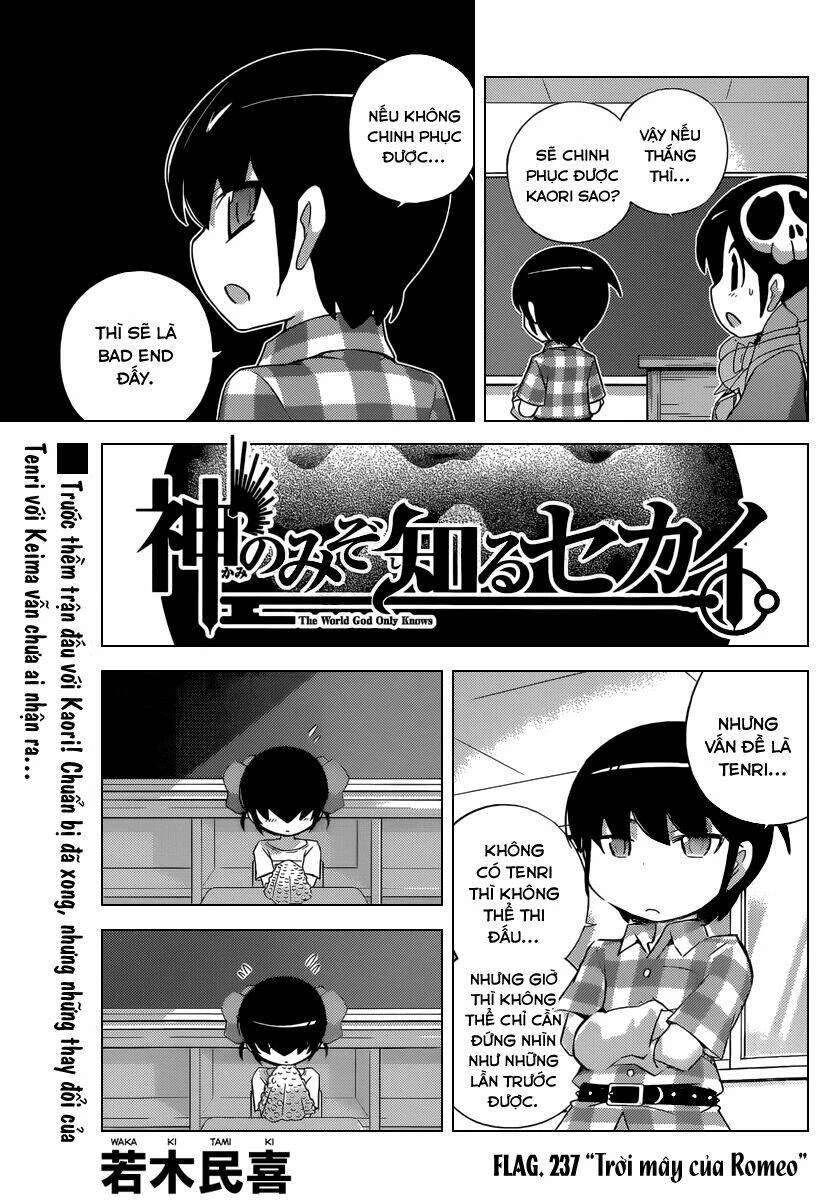 Thế giới chỉ có Thánh thần biết Chapter 237 - 3