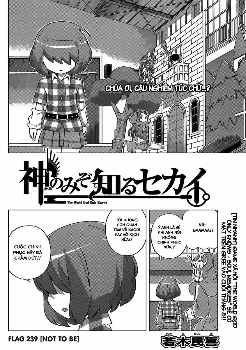 Thế giới chỉ có Thánh thần biết Chapter 239 - 2
