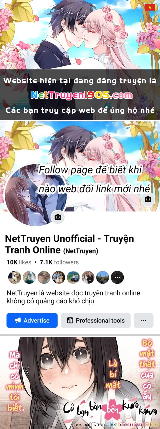 Cô Bạn Bàn Bên Kurokawa Chapter 5 - 1
