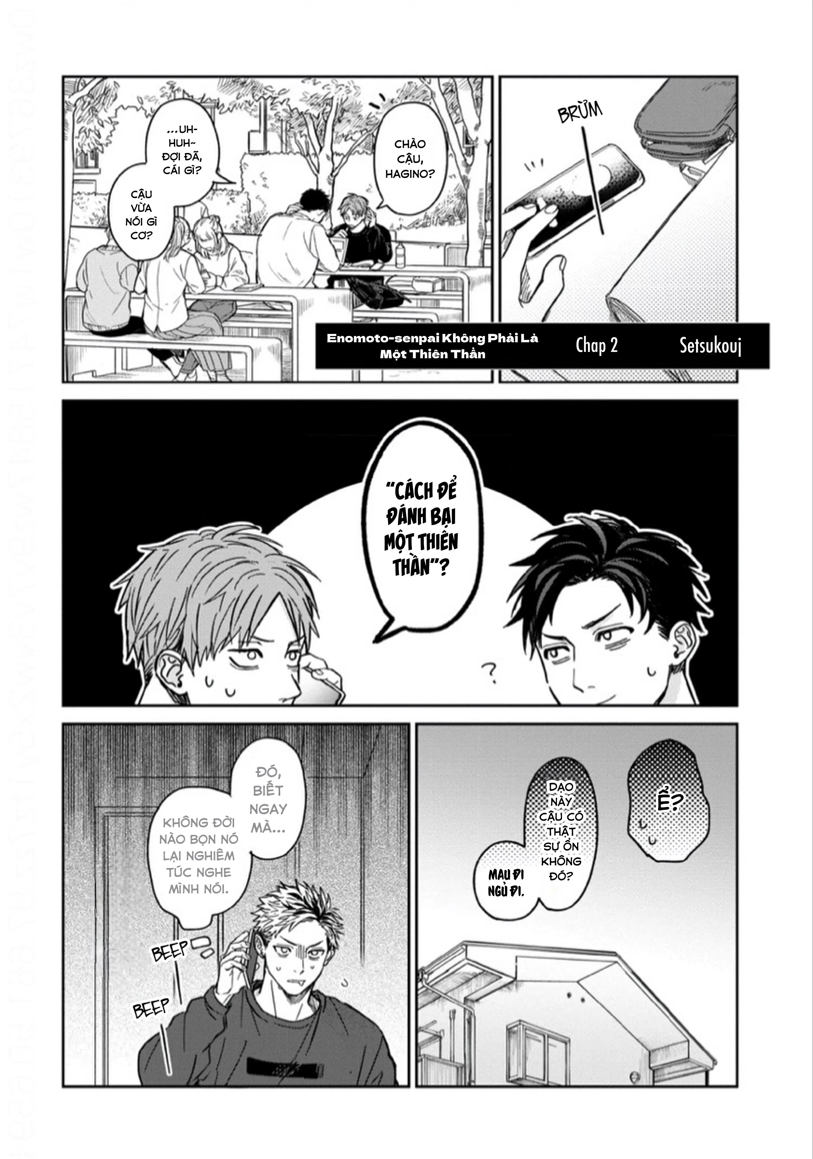 Enomoto-Senpai Không Phải Là Một Thiên Thần Chapter 2 - 4