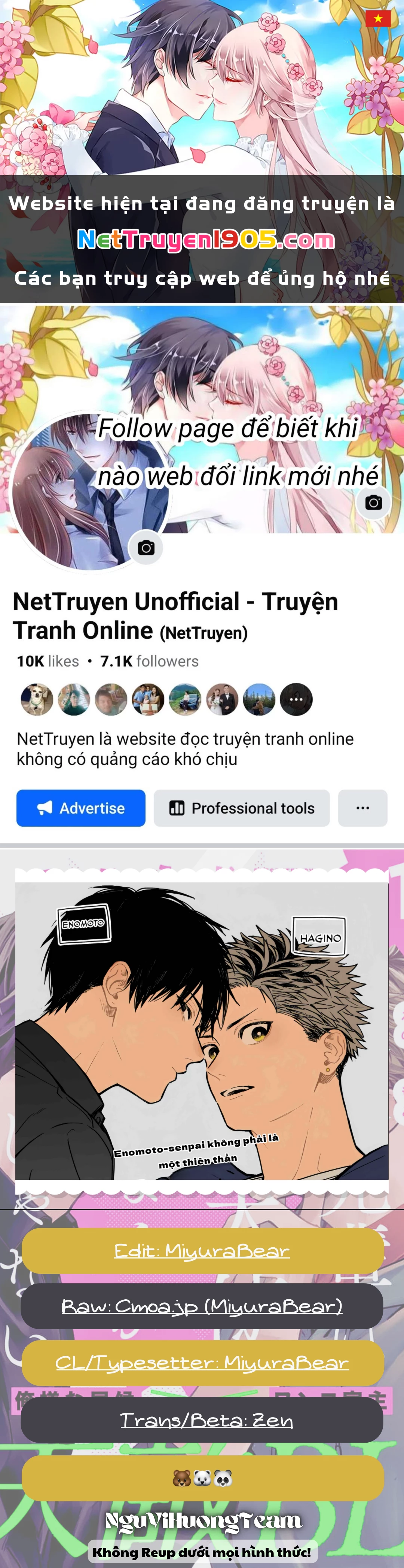Enomoto-Senpai Không Phải Là Một Thiên Thần Chapter 3 - 1