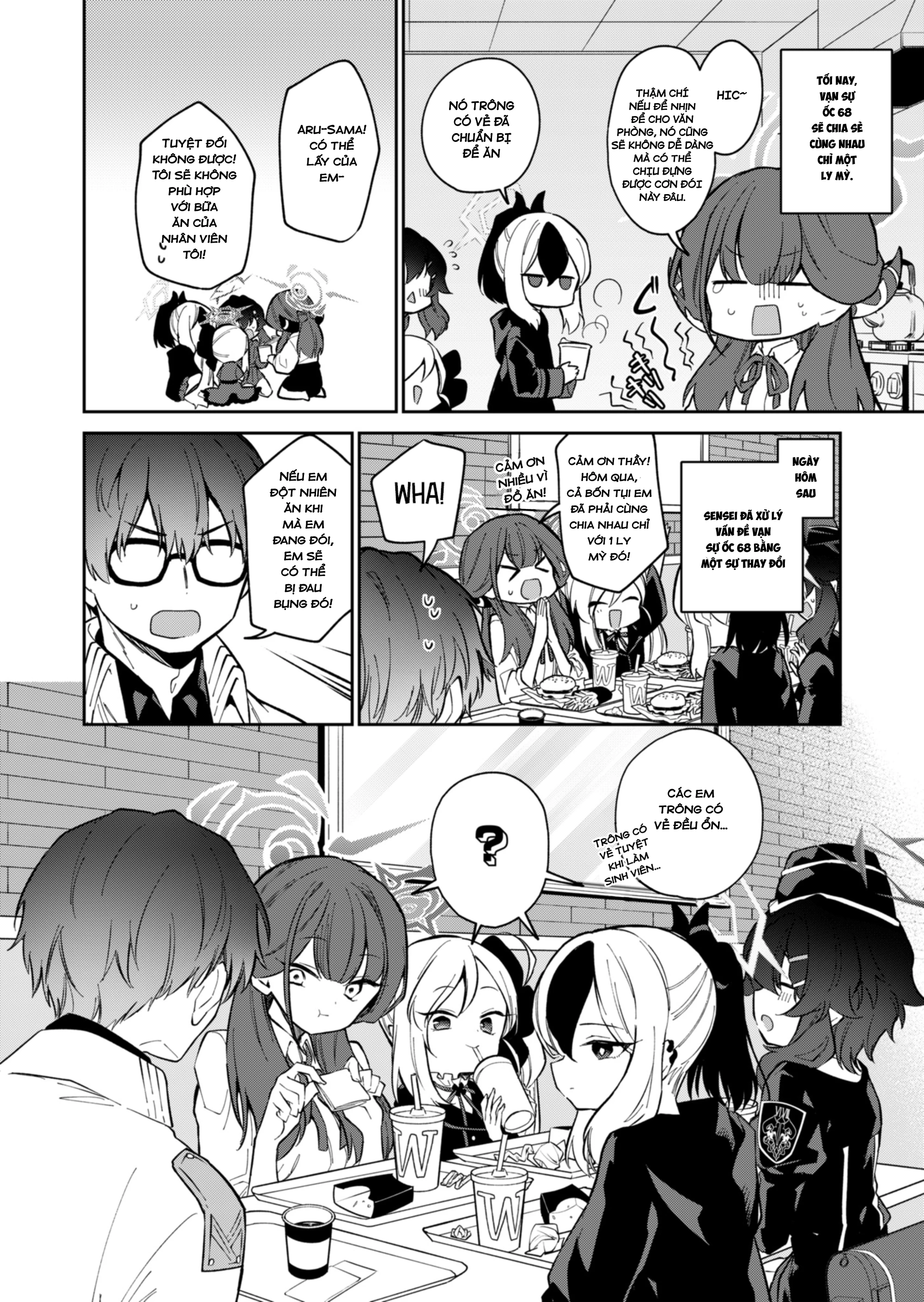 Blue Archive: Nhật Kí Nghiệp Vụ Của Handyman68 Chapter 9.5 - 2