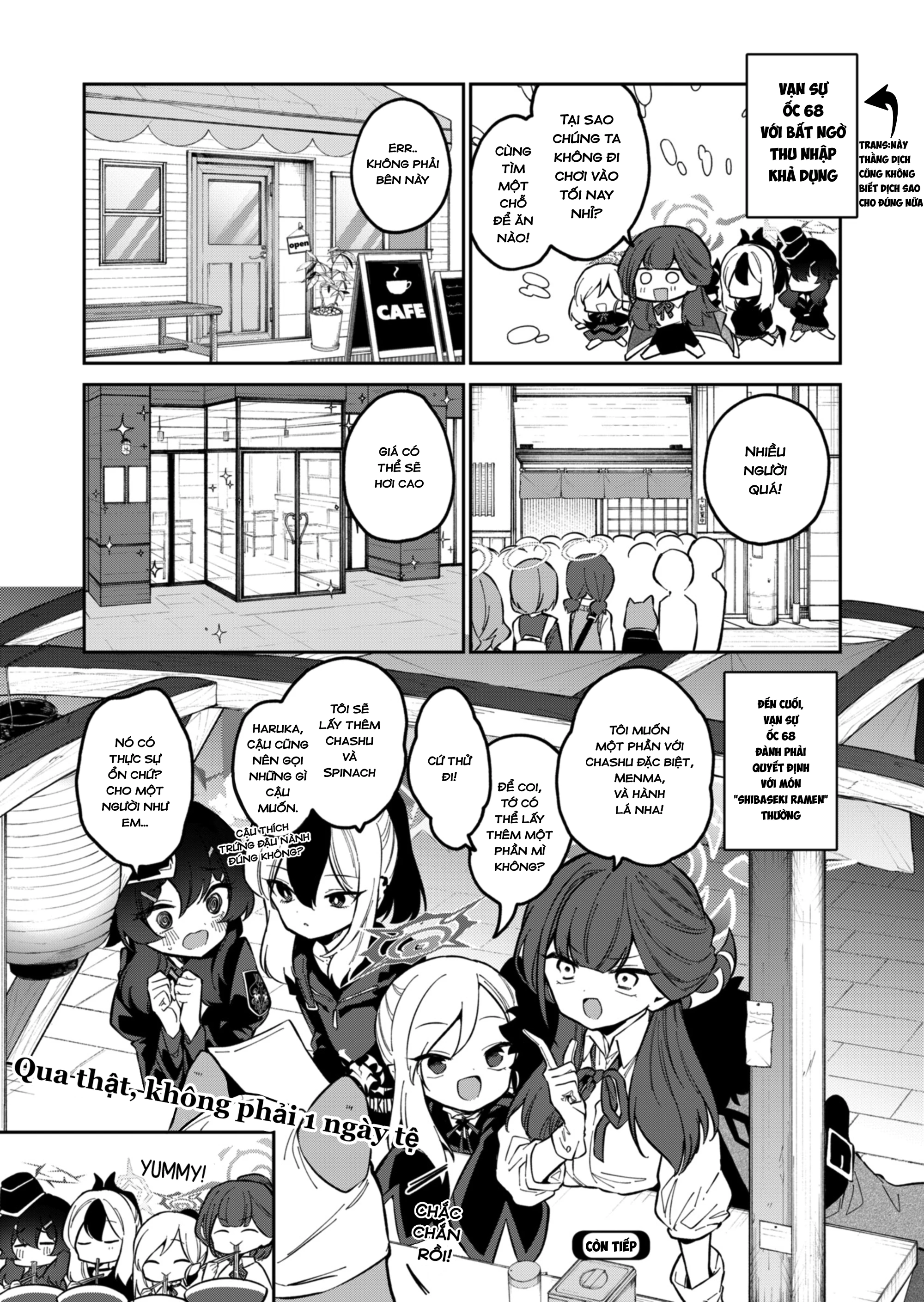 Blue Archive: Nhật Kí Nghiệp Vụ Của Handyman68 Chapter 9.5 - 5