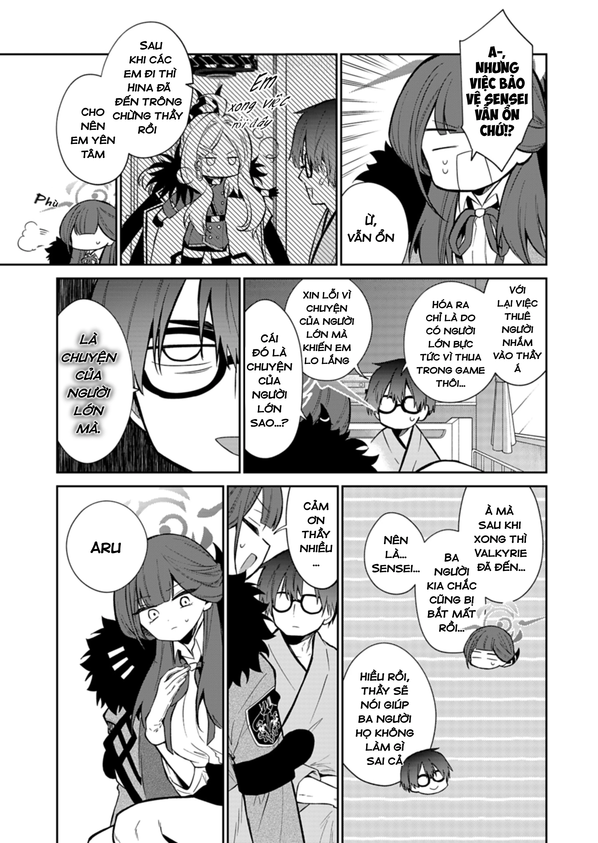 Blue Archive: Nhật Kí Nghiệp Vụ Của Handyman68 Chapter 23 - 28