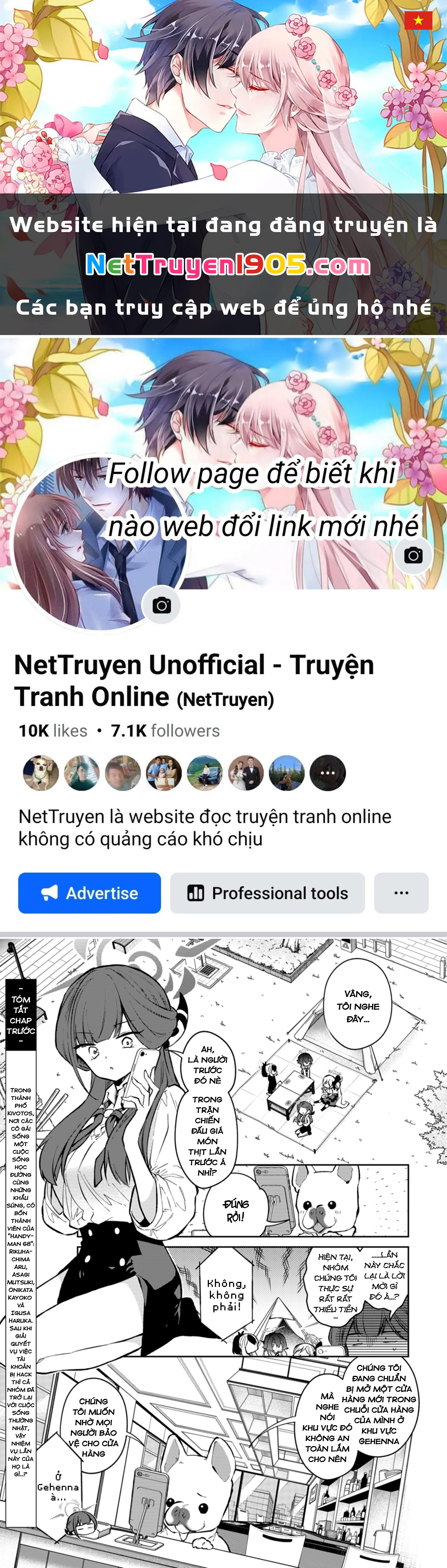 Blue Archive: Nhật Kí Nghiệp Vụ Của Handyman68 Chapter 24 - 1