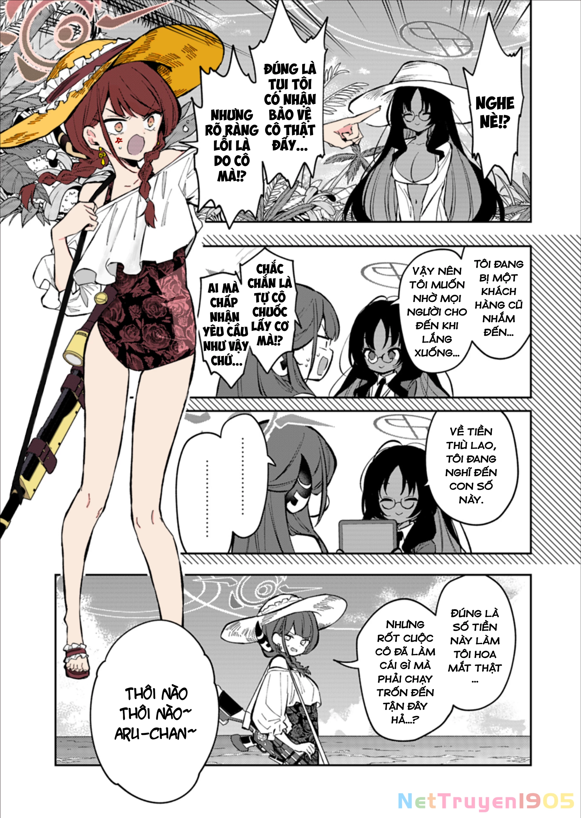 Blue Archive: Nhật Kí Nghiệp Vụ Của Handyman68 Chapter 24.5 - 3